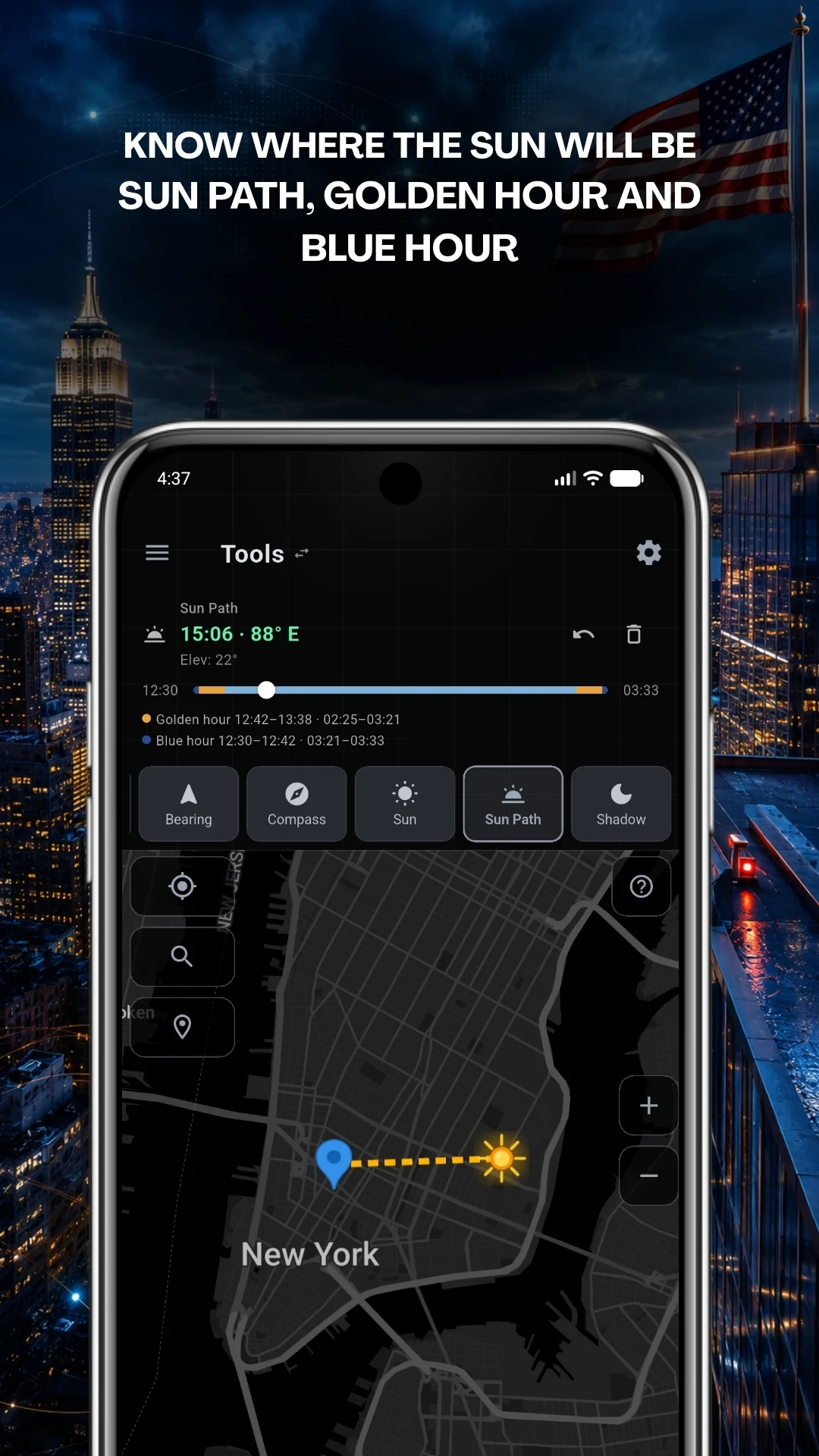 Map Tools: Fake GPS & Tracker screenshot